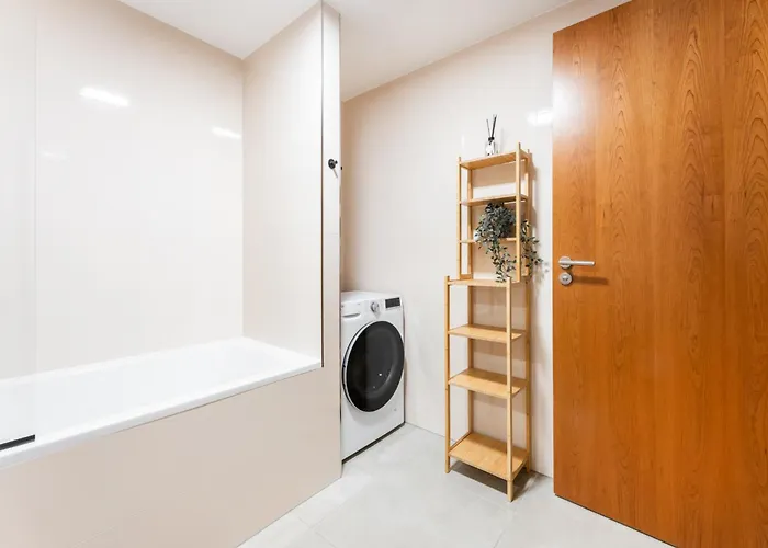 アパート Rentero Modern Smichov With Balcony *